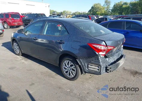 2017 Toyota Corolla Le из США, поврежденный, VIN 2T1BURHE7HC926804
